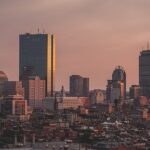 Photo Cityscape skyline